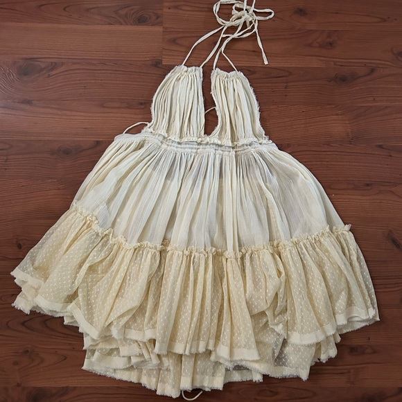 Free People 100 Degree Bohemian Halter Dress - Picture 2 of 5